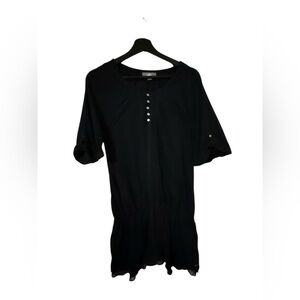 ALO Yoga Black Button Down Shirt